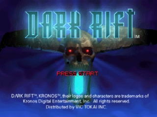 Dark Rift title screen for Nintendo 64